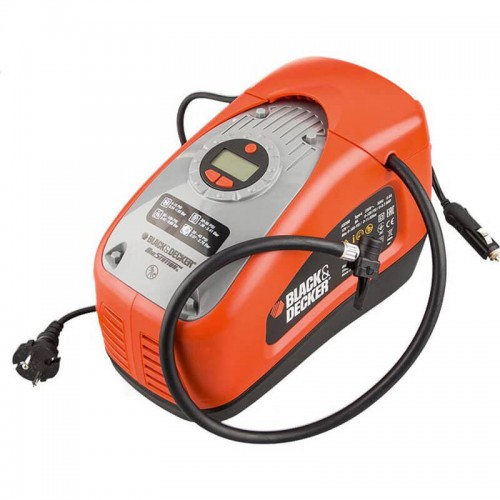 Компресор автомобiльный 12/230 В; 11 л/хв; BLACK+DECKER ASI300