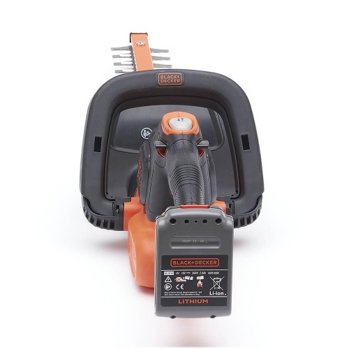 Кущоріз акумуляторний 45 см; діаметр гілок 18 мм; BLACK+DECKER GTC18452PC