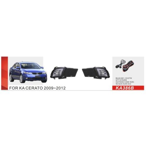 Фары доп.модель KIA Cerato/2009-12/KA-386B/881-12V27W/эл.проводка (KA-386B)