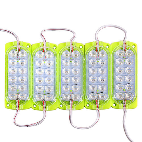 Лента Модуль 2835 Green (12 led 12V) 51365 (AG-MZ-2835-12-12 G)