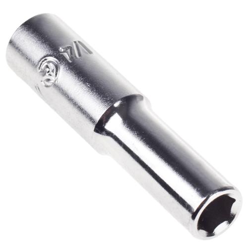 HANS. Торцевая головка глубокая 1/4" 6-гр. 7 мм (2300M07) (2300M07)
