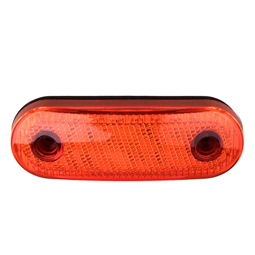 Повторитель габарита (овал) 21 LED 12/24V желтый (TH-2130-yellow)