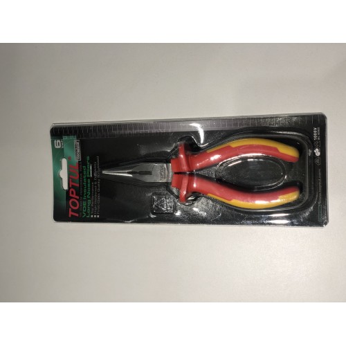 Плоскогубцы диэлектрические удлиненные 6" 1000V VDE TOPTUL DGCB2206