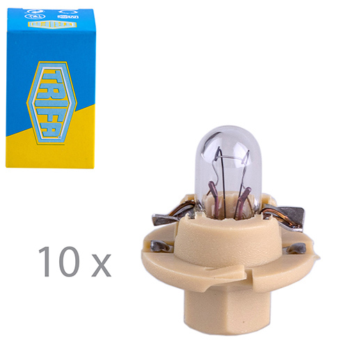 Лампа автомобильная с клиновидним цоколем Trifa 12V 1,5W BX 8,5d (02729)