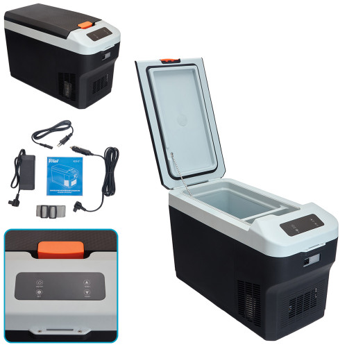 Компресорний холодильник 27 л VCCF-27 (12V / 24V / 220V)