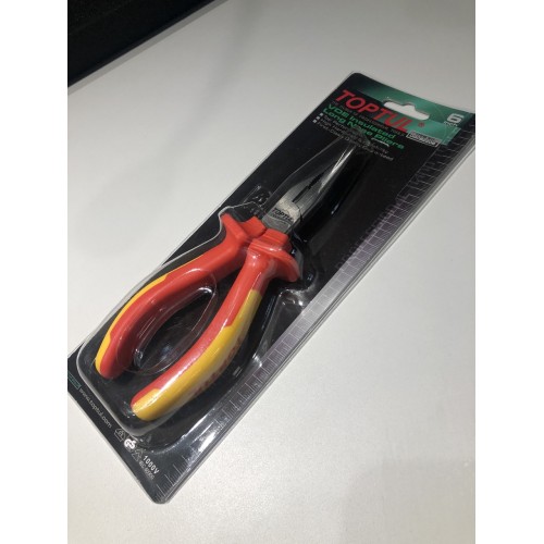 Плоскогубцы диэлектрические удлиненные 6" 1000V VDE TOPTUL DGCB2206