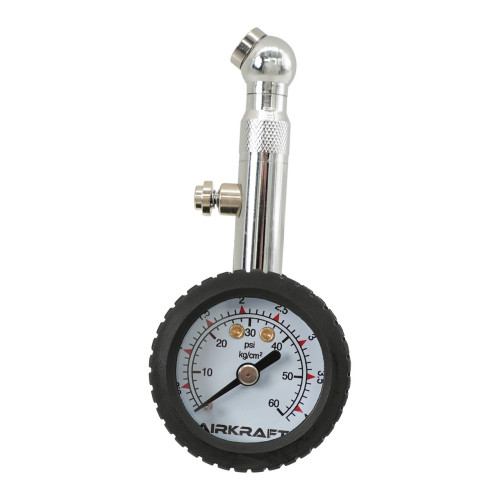 Манометр шинний 0-60 psi (4 бар) AIRKRAFT TPGD0060-S