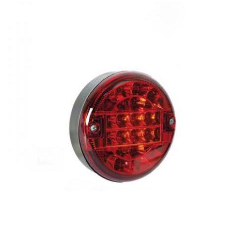 Фонарь задний универсальный круглый ISIKSAN LED (красный) (ISS 10402-K/Тур.)