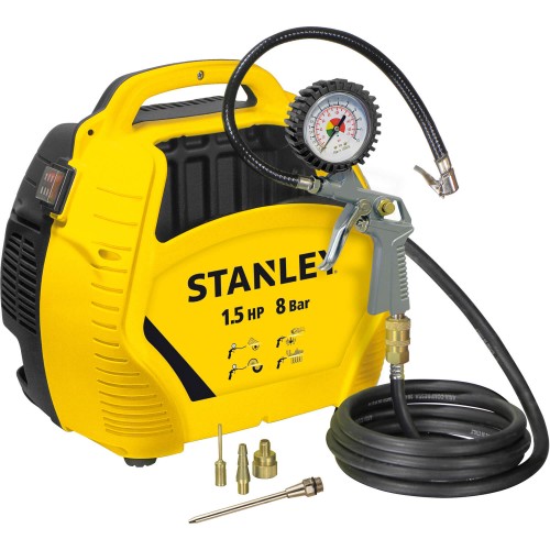Компресор повітряний безмасляний  230 В; 1.1 кВт;  STANLEY AIRKIT