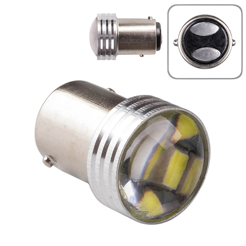 Лампа PULSO/габаритная/LED 1157/S25/BAY15d/P21/5W/15SMD-7020/12v/1.5w/142lm White (LP-161427)