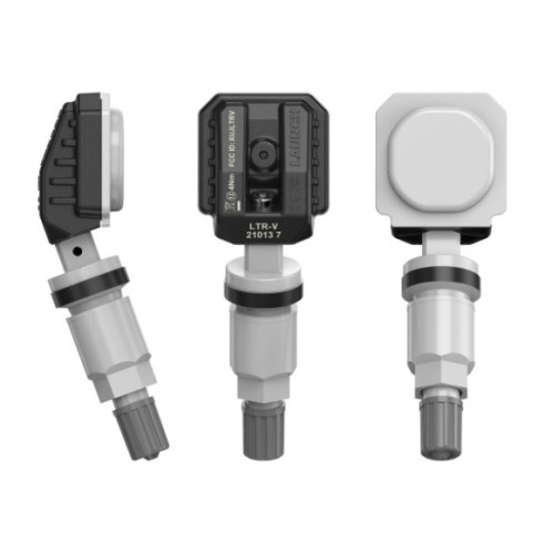 RF-датчик тиску в шинах TPMS Launch 433/315 МГц програмований, універсальний (алюм. вентиль, "SILVER")