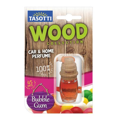 Ароматизатор пробковий на дзеркало Tasotti/серія "Wood" Bubble gum 7мл (111319)