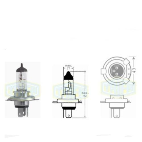 Лампа автомобільна Галогенна лампа для фари Trifa HS1 6V 35/35W PX 43t (01650)