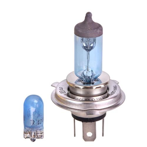 Лампа автомобільна Лампи подвійна коробка 12V з 2 лампами H4 та 2 W5W Trifa (61661-060)