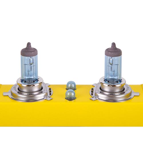 Лампа автомобільна Лампи подвійна коробка 12V з 2 лампами H4 та 2 W5W Trifa (61661-060)