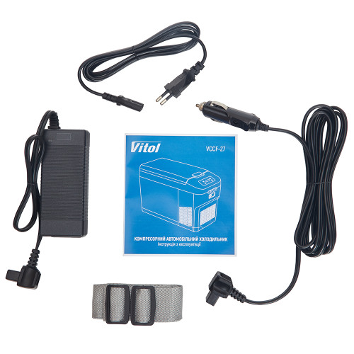 Компресорний холодильник 27 л VCCF-27 (12V / 24V / 220V)