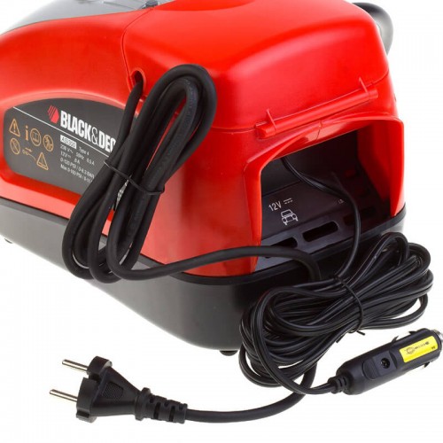 Компресор автомобiльный 12/230 В; 11 л/хв; BLACK+DECKER ASI300