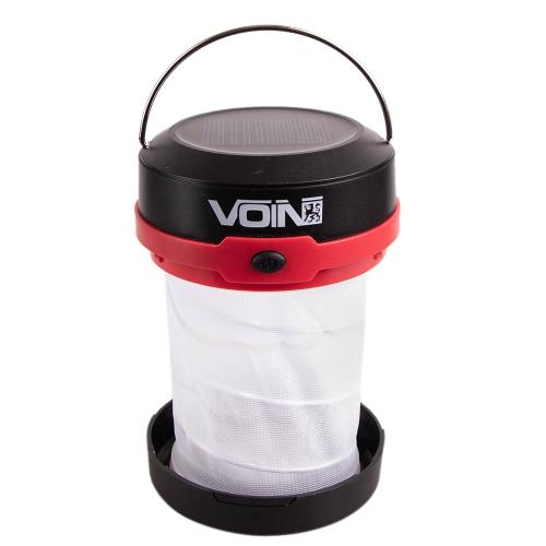 Фонарь для кемпинга VOIN VL-53, 3W XPE/Power Bank1200mAh/солн. панель/складной (VL-53)