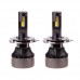 Лампы PULSO M5/H4/LED-chips CSP/9-16v/2*70w/16000Lm/6500K (M5 - H4)