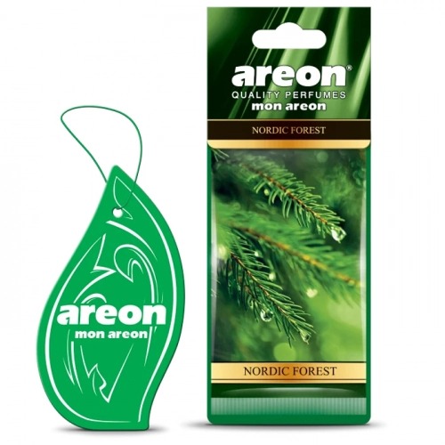 Освежитель воздуха AREON сухой листик "Mon" Nordic Forest (МА45)