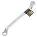 Накидной ключ отогнутый на 75 градусов 17х19 мм JCB Tools JCB-7591719
