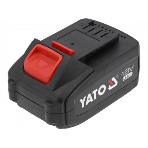Аккумулятор для электроинструмента YATO: Li-Ion 18 В, 4 АxГод, 72 ВтЧас YT-828463