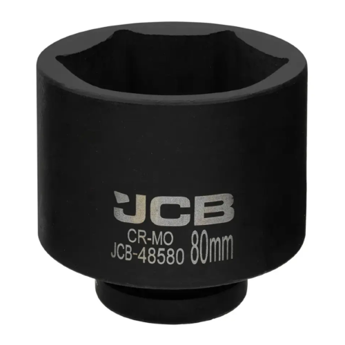 Головка торцевая ударная 1" 80 мм (6-гранная) JCB Tools JCB-48580