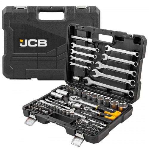 Набор инструментов комбинированный JCB Tools 82 шт, 1/4", 1/2" JCB-4821-5