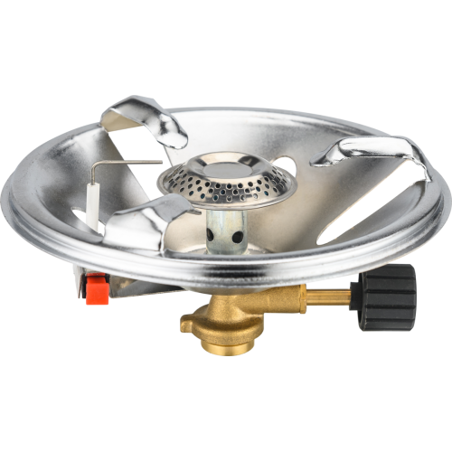 Горелка газовая туристическая VIROK с резьбовым соединением 7/16, Piezo, модель 44V173