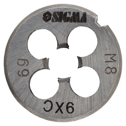 Плашка М8×1.25мм сталь 9ХС SIGMA (1604211)