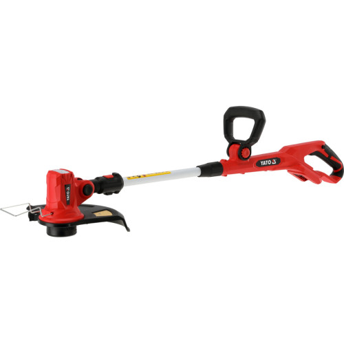 Тример акумуляторний YATO: Li-Ion 18 В, шир покосу- 25/35 см, жилка Ø=1.6 мм БЕЗ АКУМУЛЯТОРА [1]