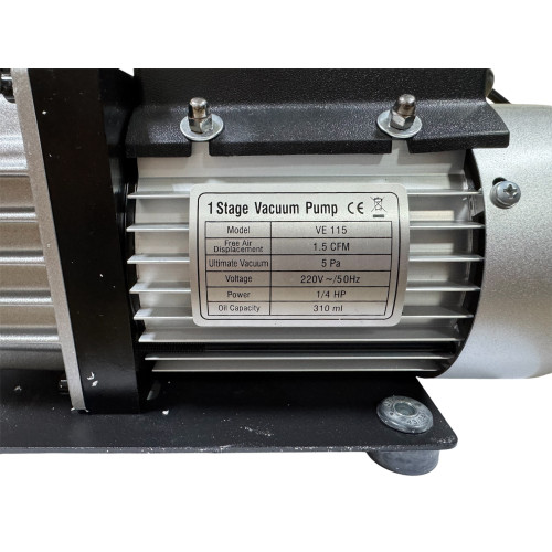Вакуумный насос для кондиционеров 1.5 CFM (42 л/мин) VE115 1/4 HP ShiningBerg