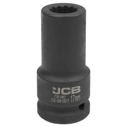 Головки торцевые ударные глубокие 3/4" (12-гранные) JCB Tools JCB-468100.. Series
