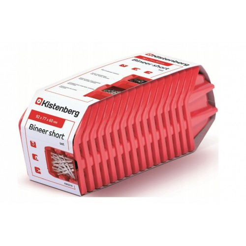 Комплект контейнеров Kistenberg bineer short красные KBISS10-3020