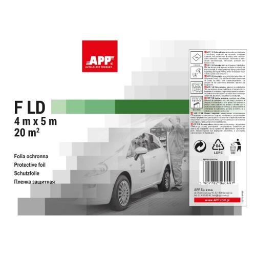 APP Пленка защитная (тонкая) 4м*5м F LD  4 мкм (070704)