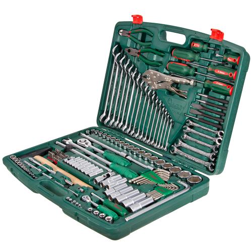 Набор инструмента комбинированный 158 предметов 1/4", 1/2" HANS (ТК-158V)