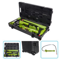 Набор для рихтовки гидравлический 10 тонн на колесах Alloid AL-1010B