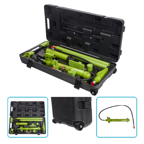 Набор для рихтовки гидравлический 10 тонн на колесах Alloid AL-1010B