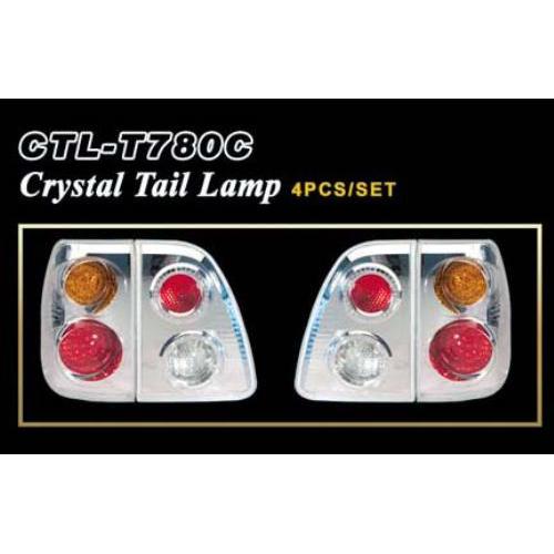 Фары-стоп Toyota L/C 100 98-04 LED/Crystal  (4шт.) (DLAA CTL-T780C)