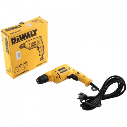 Дриль мережевий без ударний 550 Вт; DeWALT DWD014S