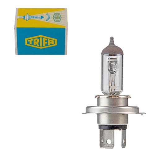 Лампа автомобильная  Галогенная лампа для фары Trifa H4 12V 60/55W long-life (41661)