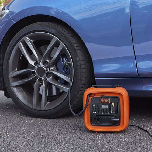 Компрессор автомобильный 12 В BLACK+DECKER ASI400