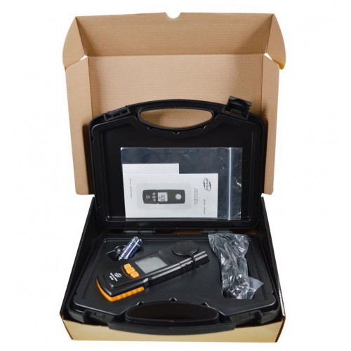 Измеритель освещенности люксметр + термометр, USB 200000 Lux BENETECH GM1020