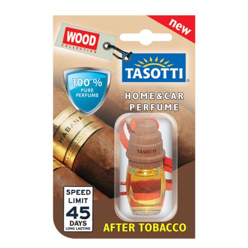 Ароматизатор пробковий на дзеркало Tasotti / серія "Wood" After Tobacco 7мл (357308)