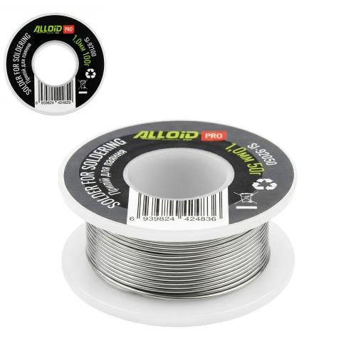 Припій для паяння 1,0 мм, 100 г Alloid Pro SI-92100