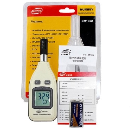 Термогігрометр 0-100%, -30-70 °C BENETECH GM1362