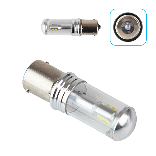 Лампа PULSO/габаритная/LED 1156/S25/BA15s/P21W/8SMD-3030/12-24v/2w/80lm White (LP-54326)