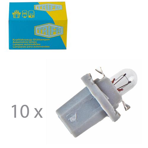 Лампа автомобильная с клиновидним цоколем Trifa 24V 1,2W BAX10d/B8,5d (02725)