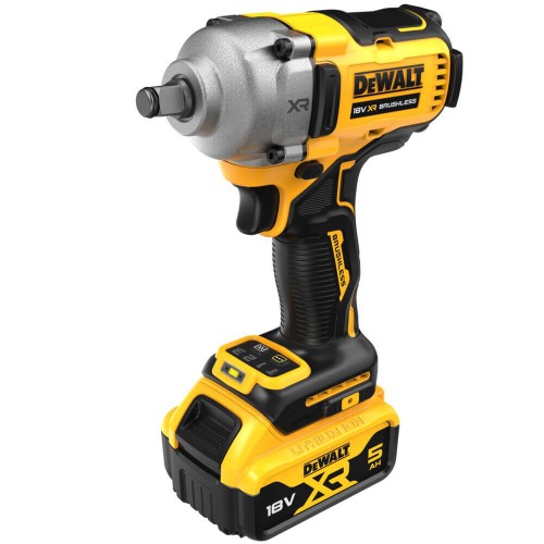 Гайковерт ударный аккумуляторный бесщёточный 1084 Нм; DeWALT DCF891P2T