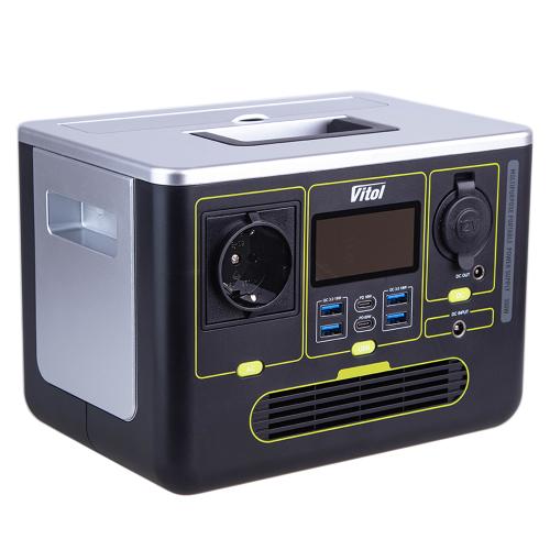 Портативный источник питания Vitol S633, 220В/300Вт/Li-ion 444Вт/ч, чистый синус (S633)